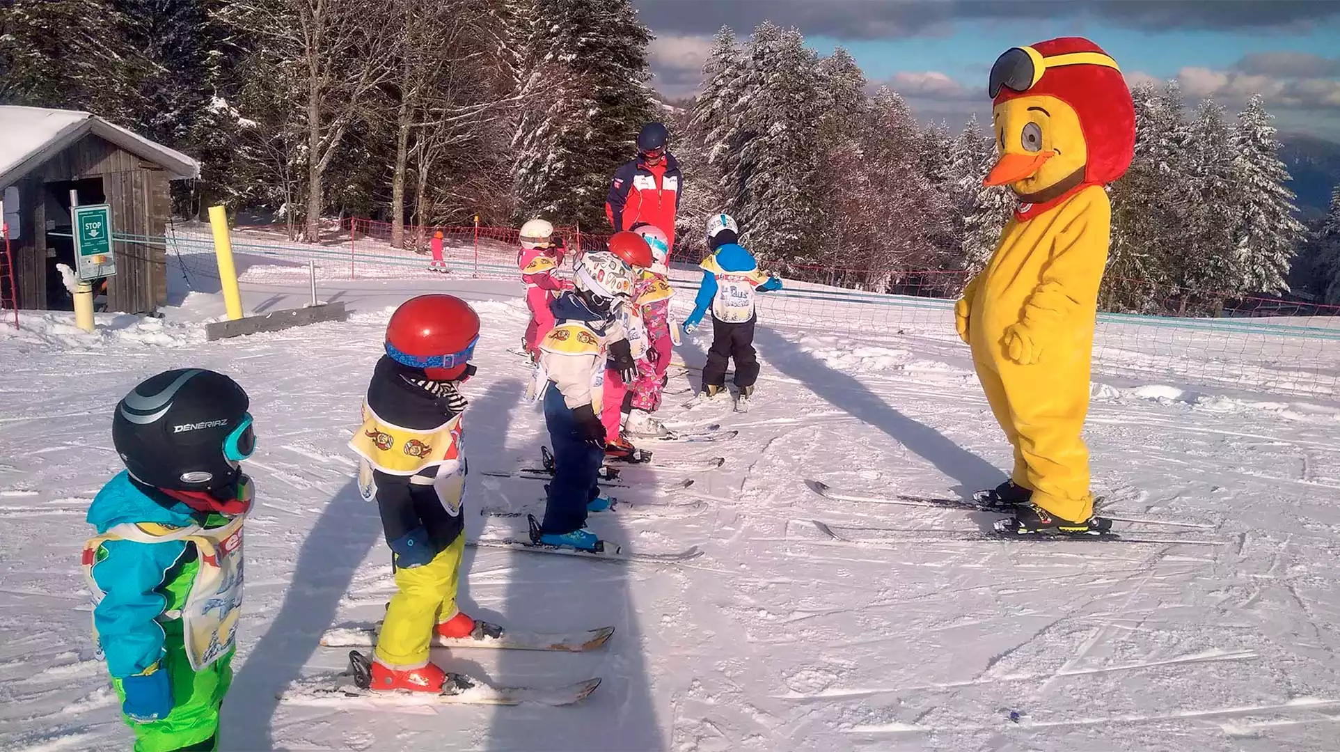 esf Ballon d'Alsace jardin des neiges